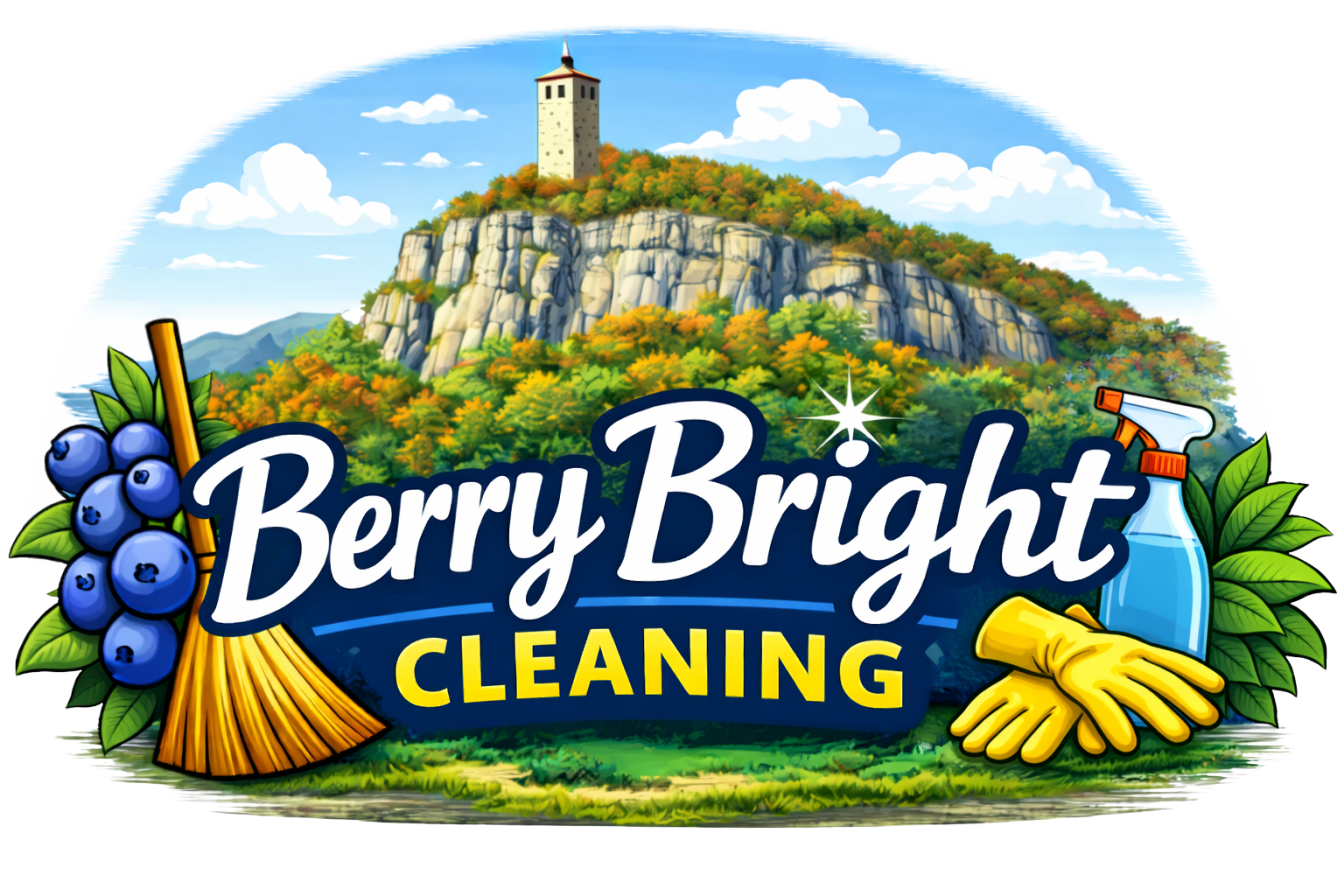 Berry Bright Cleaning logo